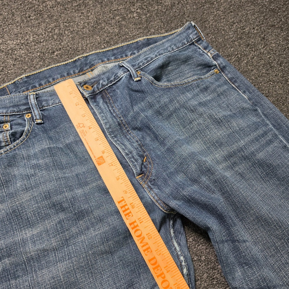 Levi's 559 Relaxed Straight Blue Jeans Mens 38x32 Medium Wash Denim Casual Work - Picture 4 of 9